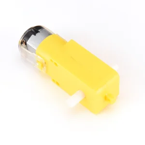 Yellow Plastic Gear Motor for Academic Prototypes in Graz