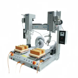 Ra 4-Axis Automatic Soldering Robot / Digital Welding System for PCB Assembly / Programmable DIP Component Welding Machine