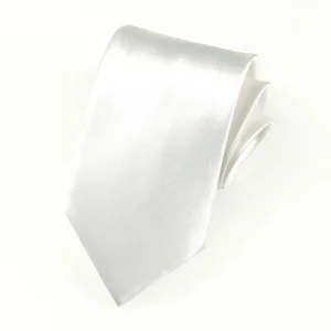 Elegant Custom Logo Black Tie 8cm Wide for Business and Formal Wear