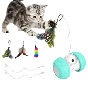 Wholesale Electric Interesting Smart Two Files Interaction Cat Toy