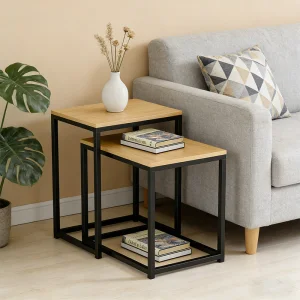 Minimalist Solid Wood Side Table