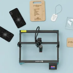 Ortur Laser Master 3 10W, Desktop Engraver Machine with Air Assist, Plug &amp; Play, Safe for Beginners to Engrave Phone Cases, Tumblers, Wood Art