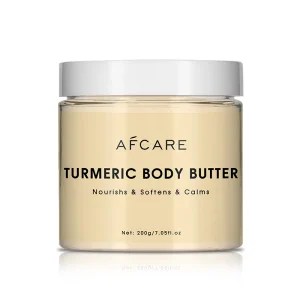 Private Label Pure Natural Whipped Butter Organic Bulk Turmeric Body Butter Lotion
