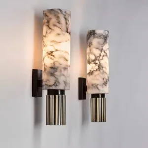 Minimalist Creative Alabaster Sconce Light
