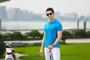 Personalized Sublimated Logo Polo Shirt for School Sports Business