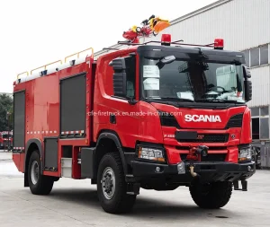 HOWO Isuzu Man Sinotruk Sitrak FAW Unimog Guangdong Mercedes-Benz Isuzu 4X4 Airport Arff Rapid Intervention Fire Fighting Truck