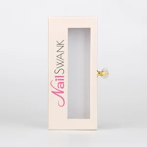 Makeup Sets Cosmetics Sliding Drawer Packaging with Clear Transparent Window