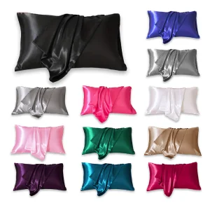 Custom Satin Silk Pillowcase