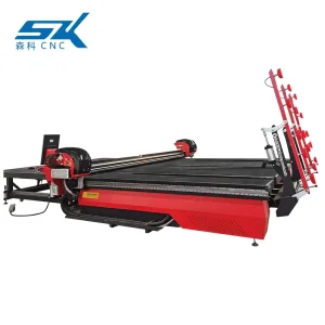 Deep Processing Cutting Thickness 3-19 mm Different Shape Door Glass Window Round Manual Glass Cutting Table