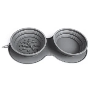 Factory Price Portable Anti-choking Collapsible Bowl