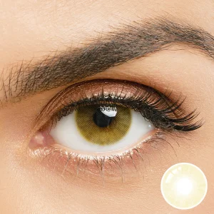 HD Amber Soliotica Hidrocoro Eye Contact Lenses