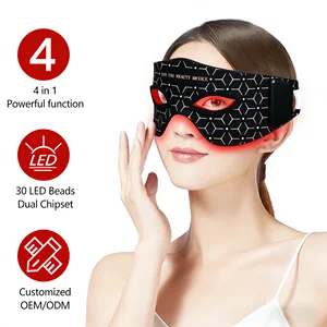 Wearable LED Eye Therapy Mask 110g Ultra Light With Fast Charging For Dark Circle Removal