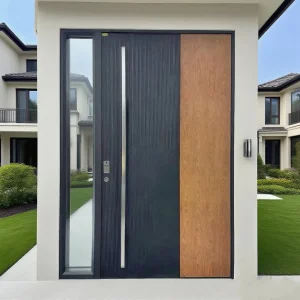 Luxury Custom Aluminum Pivot Door Metal Door for Villa