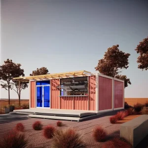 Custom Luxury Double-Storey Townhouse Prefabricated Container Villa Modern Mobile Prefab Light Steel Tiny House Flat Pack Villa