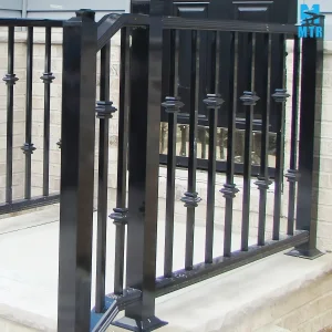 Popular Modern Style Metal Balustrade Design Aluminum Fence for Balcony and Stair