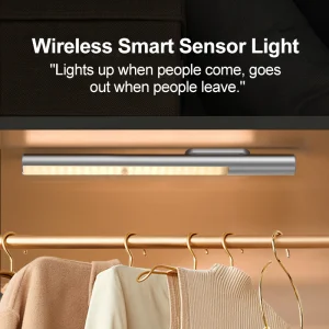 LED Closet Light Battery Operated Super Bright Wireless Under Cabinet Lighting 4000mAh