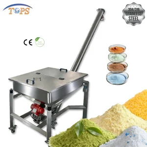 Heavy Duty Screw Feeder Conveyor for Dairy Powders Nutritional Auger Screw Conveyor