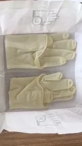 Luvas Cirúrgicas de Látex Esterilizadas de Alta Qualidade com Certificação ISO