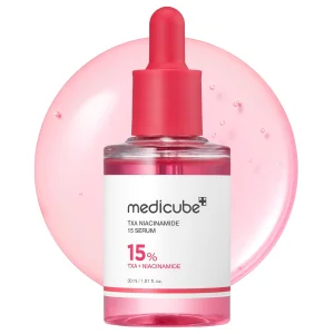 Medicube TXA+Niacinamide 15% Glow Facial Serum For After Spot Care | All-in-One Daily Korean Skincare | Uneven Skin Tone,Texture