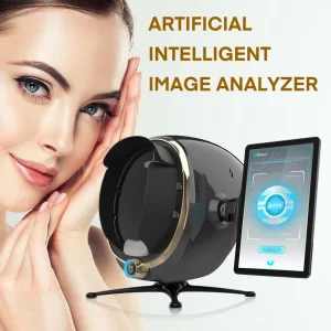 8in1 Ai Intelligence Skin Analyzer Face Analysis Facial Machine with Pad