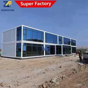 One Stop Turnkey Solution Steel Living Detachable Assembly Prefab Prefabricated Container Building Housing