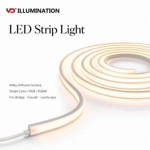 Fita de LED para Exterior com Wi-Fi: Durável IP68 para Arquitetura
