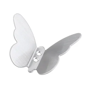 High-Quality Bathroom kitchen stainless steel metal butterfly hooks Manufacturer, Factories