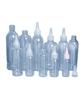 Round Plastic Bottle Pump Shampoo Lotion