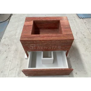 Travertine Vanity Set