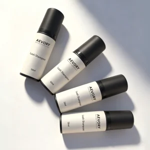 Custom LOGO Private Label Luxury Personalized 100ml Strawberry Mousse Foam Cleanser Lash Extension Whipped Lash Shampoo