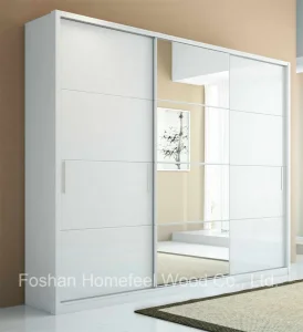 White Sliding Door Wardrobe