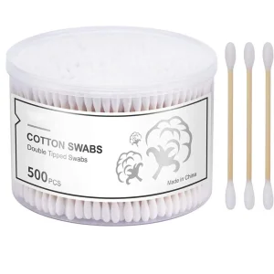 Premium Double Head Cotton Swabs for Versatile Cleaning and Beauty