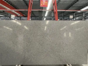 Quartz Stone Kitchen Top Building Material Decoration Calacatta Grey Artificial Stone