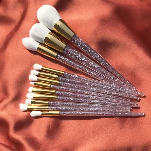 Beryl Cosmetics 13pcs pink glitter Sparkle Crystal