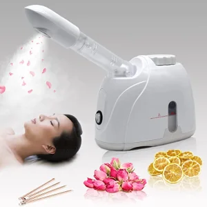 Portable Home Use Nano Ionic Facial Steamer Beauty Spa Face Massager Face Steamer