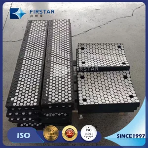 Super Wear Resistant Silicon Carbide Plate Composited Rubber Ceramic Lining