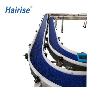 Hairise Easy Detachable Food Grade Modular Belt Conveyor System with FDA&amp; Gsg Certificate