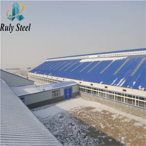 Prefabricated Metal Structure Building Construction Steel Logistics Center