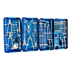Factory Price Orthopedic Implants Manufacturer Spine Titanium Polyaxial Reduction Nail Set for Fixation CE ISO Certified 5 Year