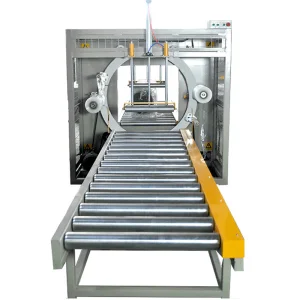 New Design Horizontal Orbital Wood Door Shrink Wrapping Machine