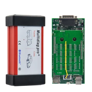 Best TCS Multidiag PRO+ Single Board PCB OBDII Scanner for Car Truck 4.0 for Bluetooth 2021.11 NEC Relay V2021.11 Engine