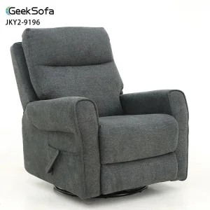 Geeksofa Furniture Modern Fabric Manual Beauty Salon Recliner Chair