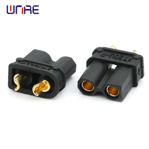 OEM BLACK XT30U-F Connector Plug For Telecontrolled Aircraft  Supplier, Companies