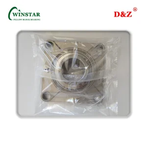 4 Hole Square Flange Bearing Unit Sf in Stainless Steel Ssucf218 Sucsf218-56