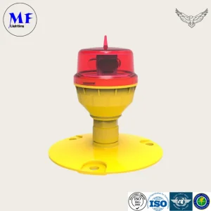 Manufacturer Price IP66 Crane Tower Obstruction Beacon Marine Light Warning Light Aviation Obstacle Light for Tall Building Under Construction Site Smokestack