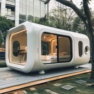 Space Capsule Home Trailer