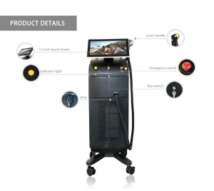 4 Wavelength Diode Laser with 2000W Triple Ai Diode Laser Hair Removal