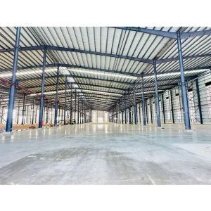 Heavy-Duty Steel Factory Structures for Large-Span Industrial Production Spaces