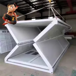 Customizable Flat Pack Container House Fold Container Foldable Container House For Worker Accommodation