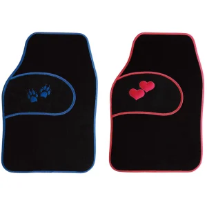 Alfombrillas para Auto Todo Clima Pesadas 4-Piece Alfombrilla de Alfombra para el Suelo del Coche